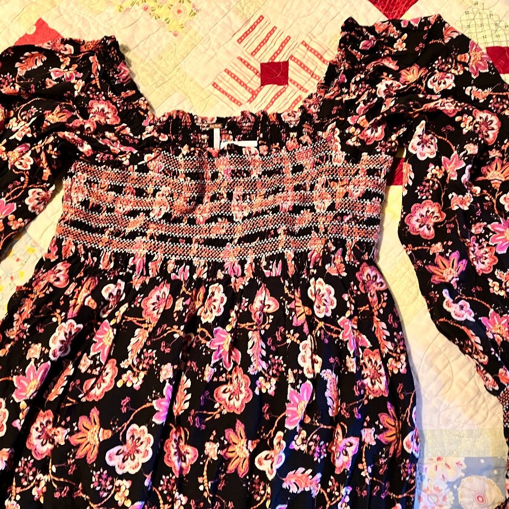 Free People Floral Maxi Dress